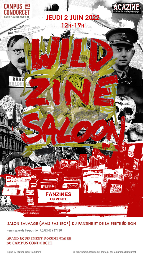 Affiche du Wild Zine Saloon #3