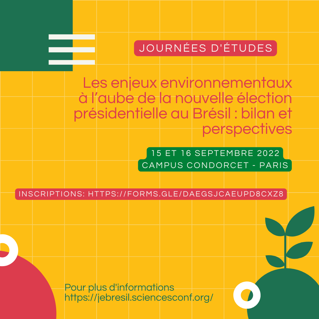 Les enjeux environnementaux à l’aube de la nouvelle élection présidentielle au Brésil : bilan et perspectives