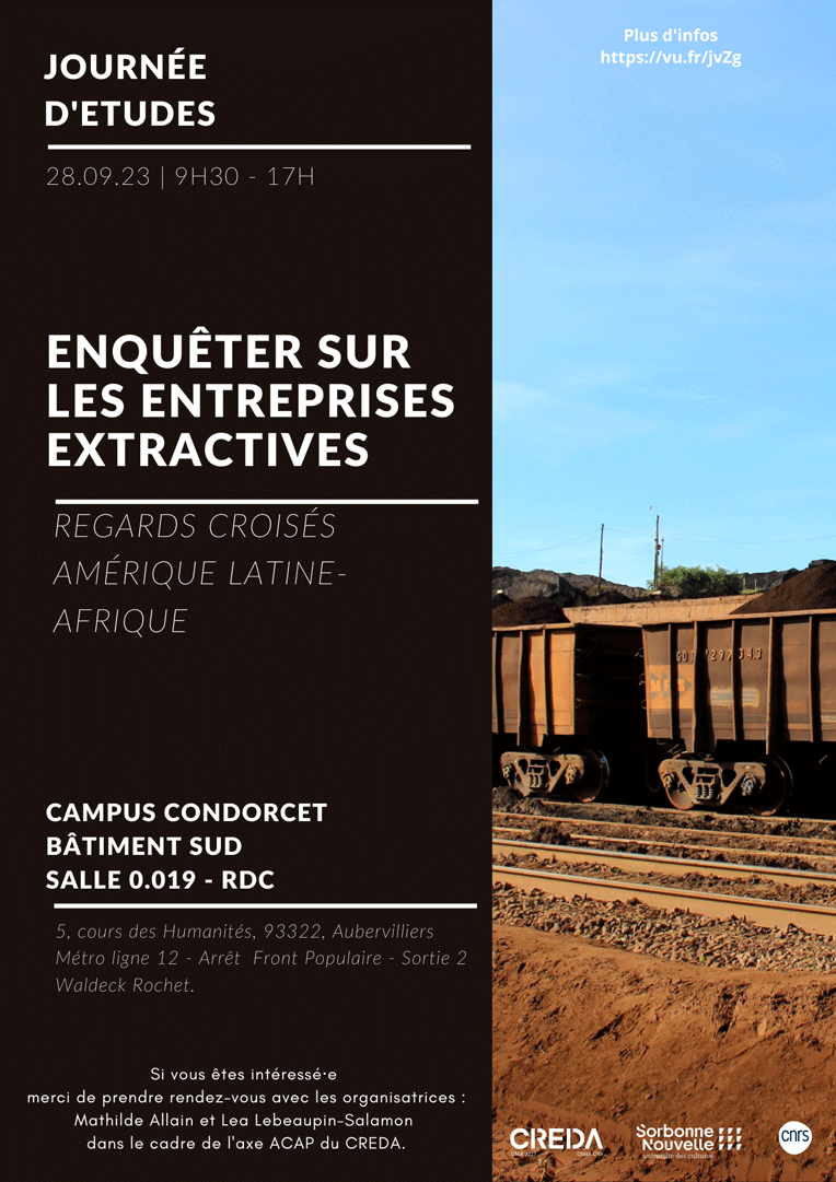 Enquêter sur les entreprises extractives - CREDA