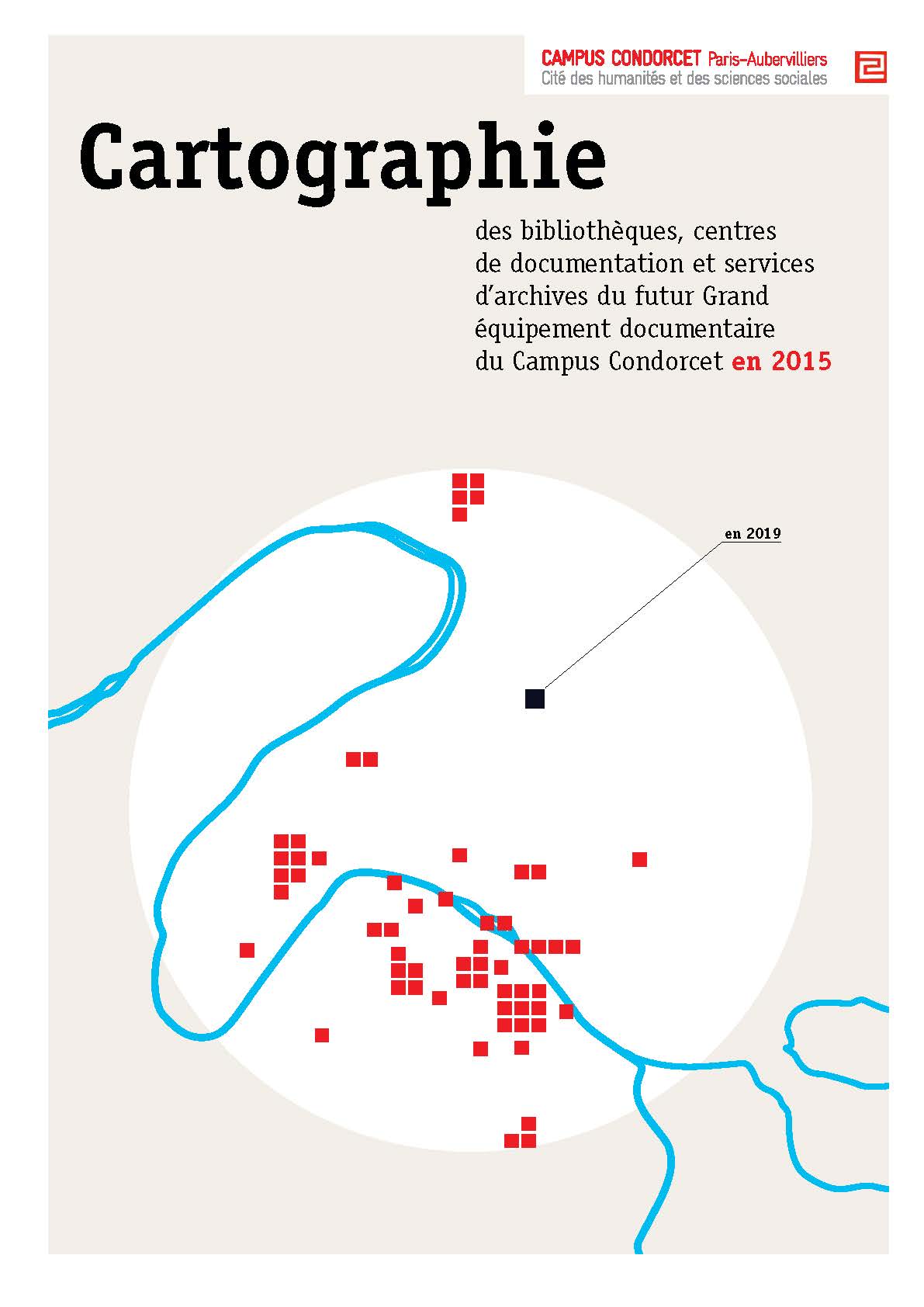 La cartographie des bibliothèques de l'Humathèque Condorcet