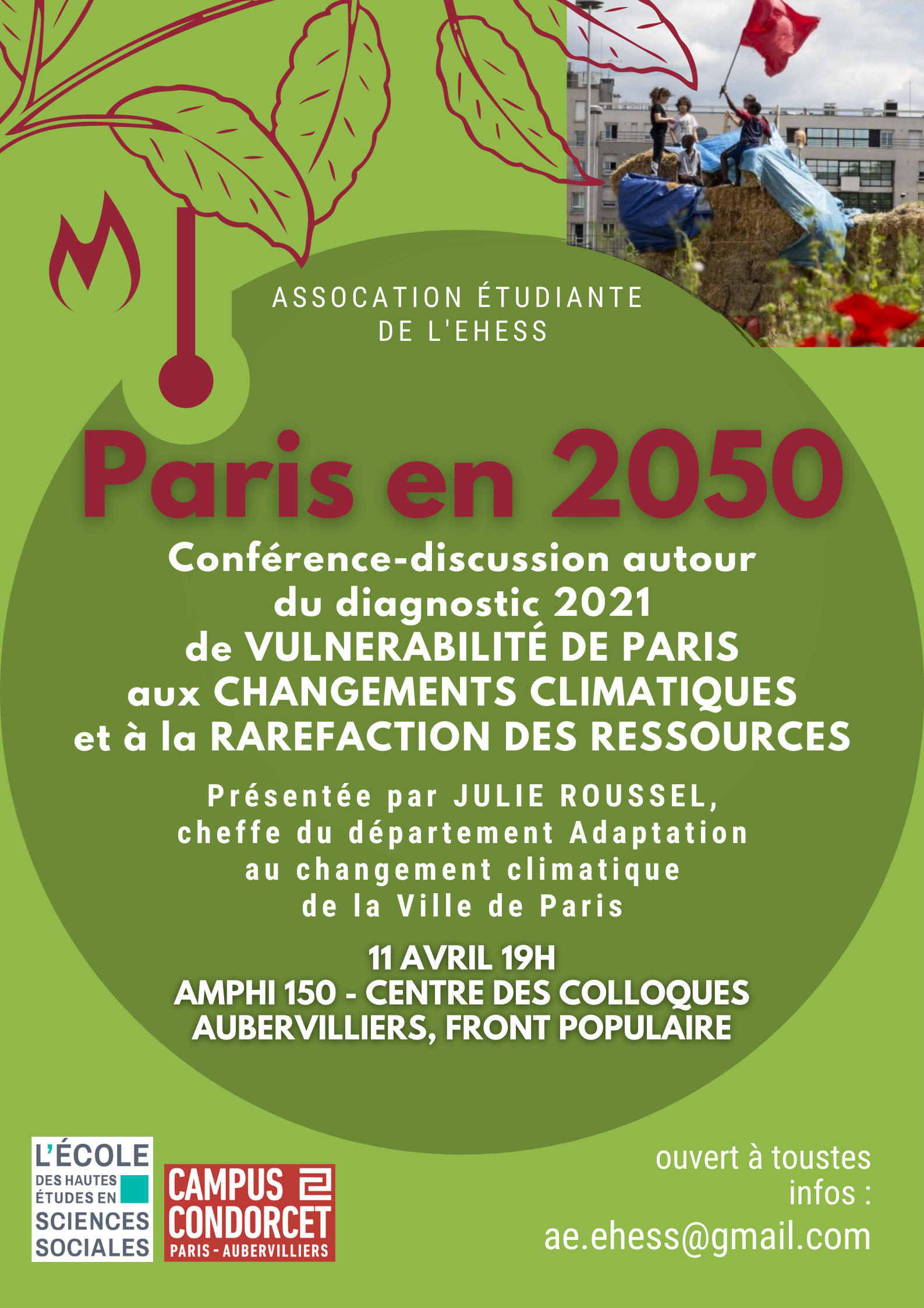 Paris en 2050 - Association étudiante de l'EHESS