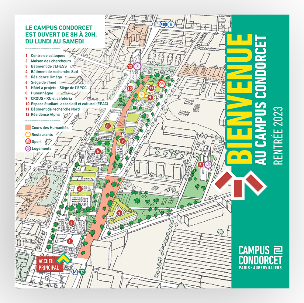 La rentrée au Campus Condorcet - Campus Condorcet