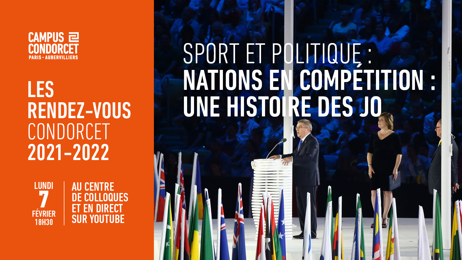 Rendez-vous Condorcet 2021 - Sport et politique