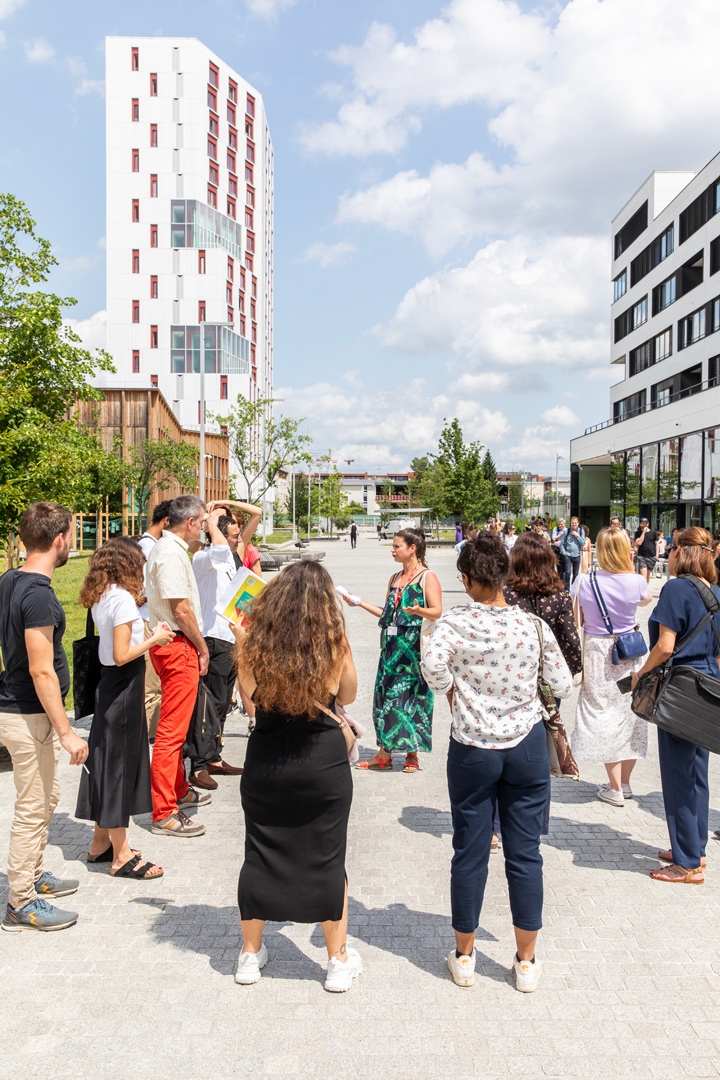 Visite guidée du Campus Condorcet